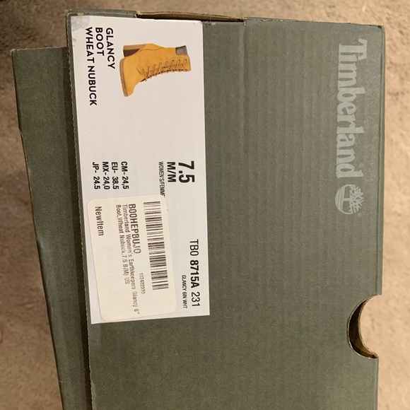 Timberland Glancy Boot (wheat color) US size 7.5 - Picture 2 of 5